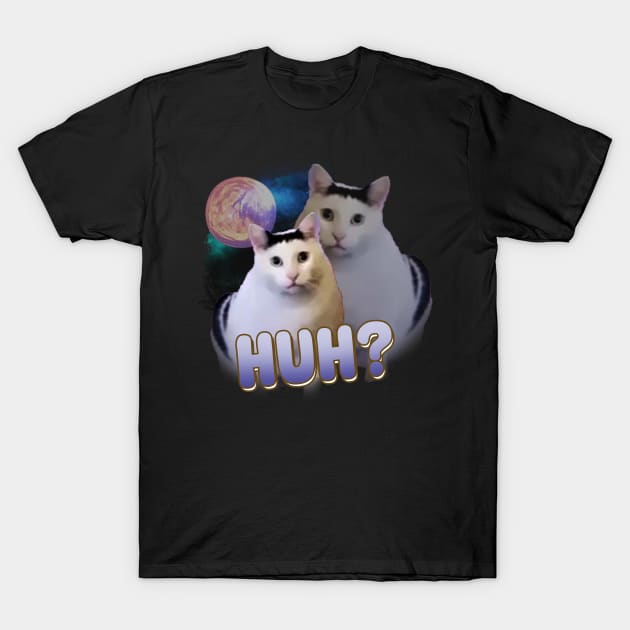 Huh-Cat T-Shirt by Bayzer